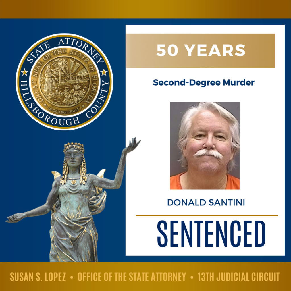 Donald Santini Pleads Guilty, Sentenced to 50 Years in Prison for 1984 Murder of Single Mother