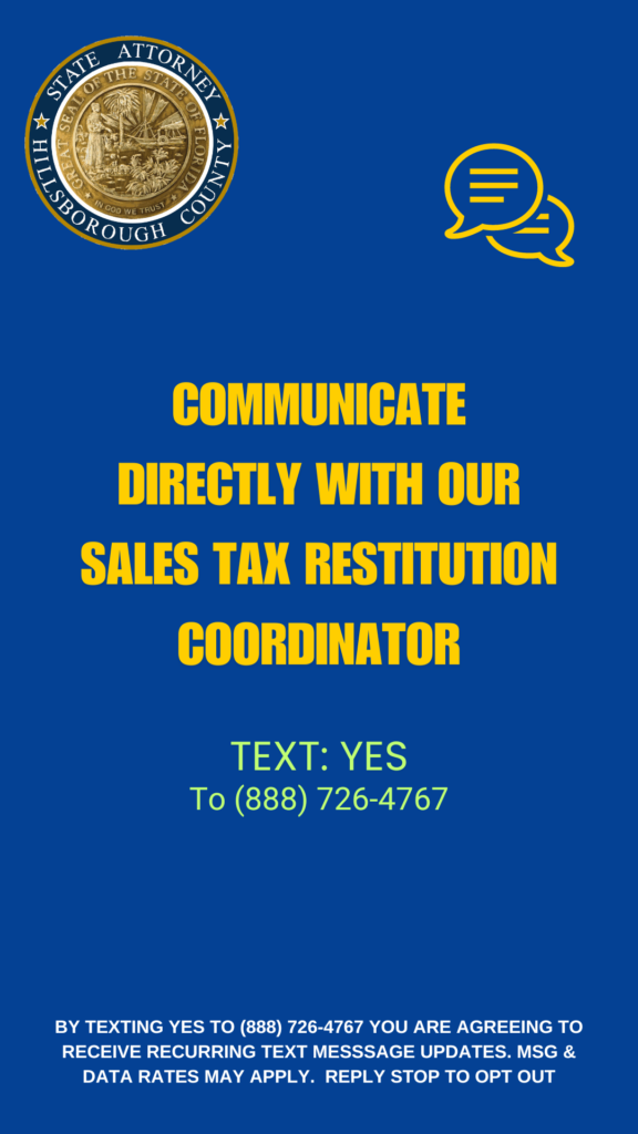 Tax Restitution Communication
